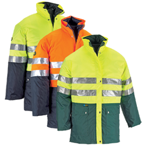 Parka Tripla alta visibilidade - Marca
